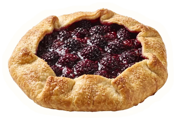 Berry galette